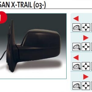 Зеркало правое электрическое