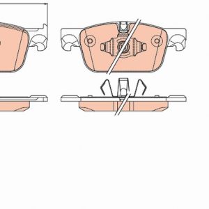 Колодки тормозные передние к-кт