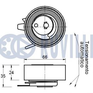 Ролик-натяжитель ремня ГРМ