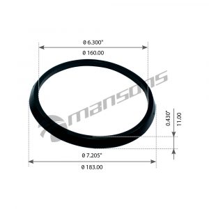 Сальник заднего моста