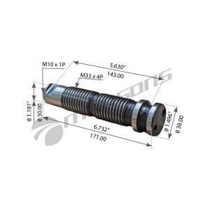 Болт переднего амортизатора