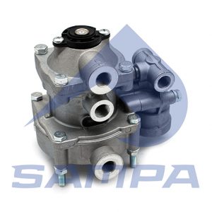 Кран управления тормозами прицепа