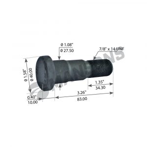 Шпилька колеса