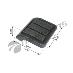 Накладка педали тормоза / сцепления