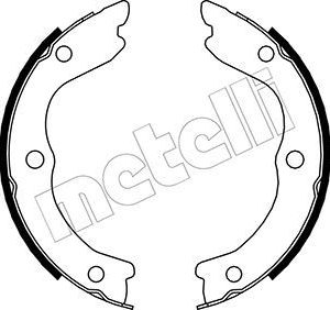 Колодки ручного тормоза к-кт