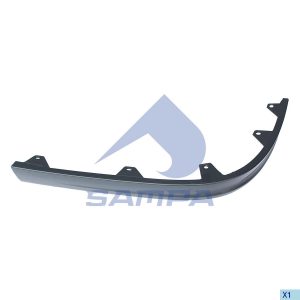 Спойлер переднего бампера правый