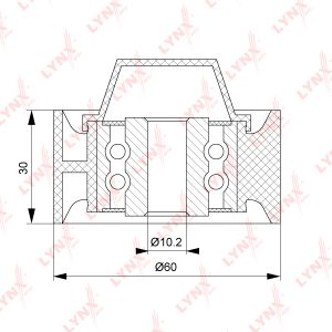 Ролик дополнительный руч. ремня