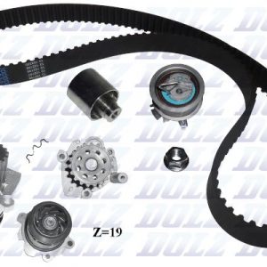 Насос водяной (помпа) + к-кт ремня ГРМ