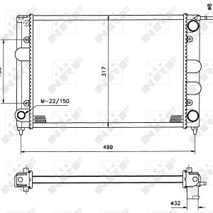 Радиатор основной