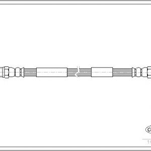 Шланг тормозной передний