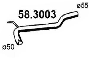 Глушитель средняя часть