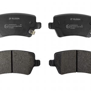 Колодки тормозные задние дисковые к-кт