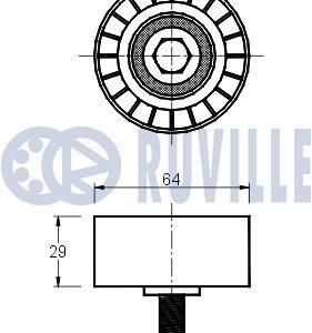 Ролик дополнительный ремня ГРМ