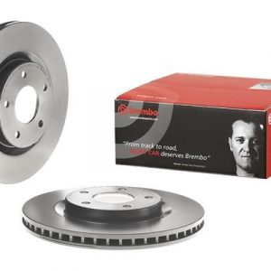 Диск тормозной передний вентилируемый