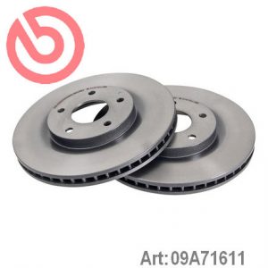 Диск тормозной передний вентилируемый