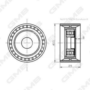 Ролик дополнительный руч. ремня