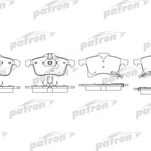 Колодки тормозные передние к-кт