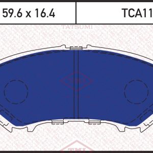 Колодки тормозные передние к-кт