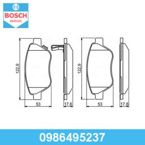 Колодки тормозные передние к-кт