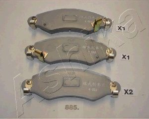 Колодки тормозные передние к-кт