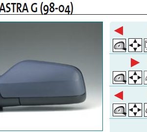 Зеркало левое электрическое