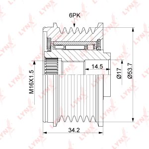 Шкив генератора