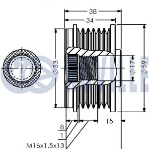 Шкив генератора