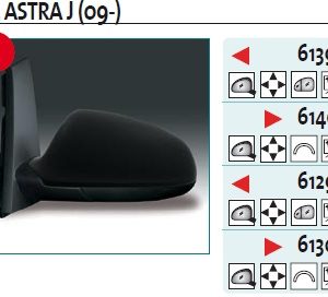Зеркало левое электрическое