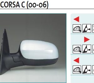 Зеркало левое механическое