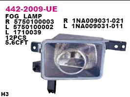 Фара противотуманная правая