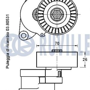Натяжитель ремня
