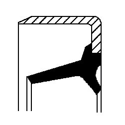 Сальник штока КПП