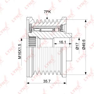 Шкив генератора