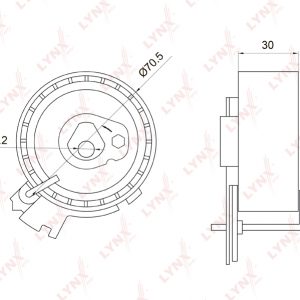 Ролик-натяжитель ремня ГРМ