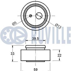 Ролик-натяжитель ремня ГРМ