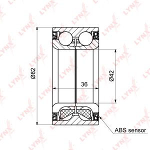 Подшипник ступицы (к-кт)