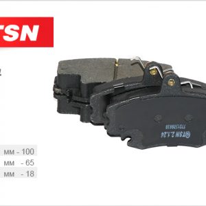 Колодки тормозные передние к-кт