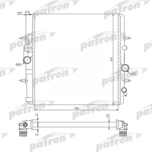 Радиатор основной