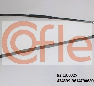 Трос стояночного тормоза левый