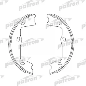 Колодки ручного тормоза к-кт