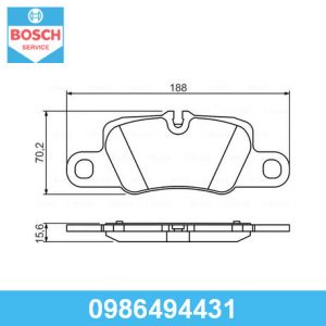 Колодки тормозные задние дисковые к-кт