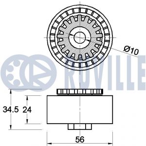 Шестерня (шкив) распредвала