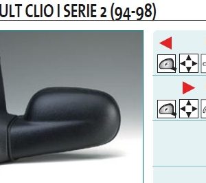 Зеркало правое электрическое