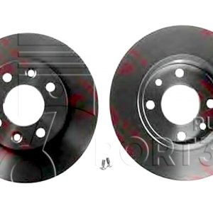 Диск тормозной передний не вентилируемый