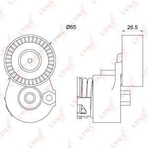 Натяжитель ремня
