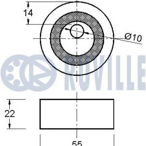 Ролик-натяжитель ремня ГРМ