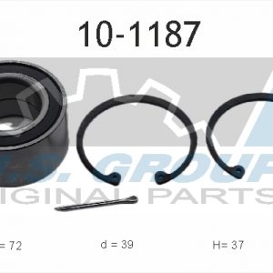 Подшипник ступицы (к-кт)