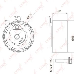Ролик-натяжитель ремня ГРМ
