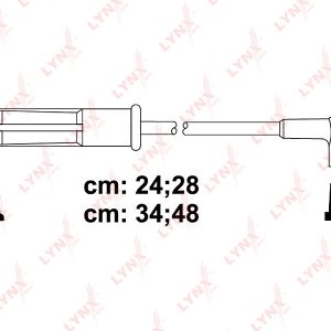 Провода высокого напряж. к-кт