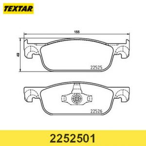 Колодки тормозные передние к-кт